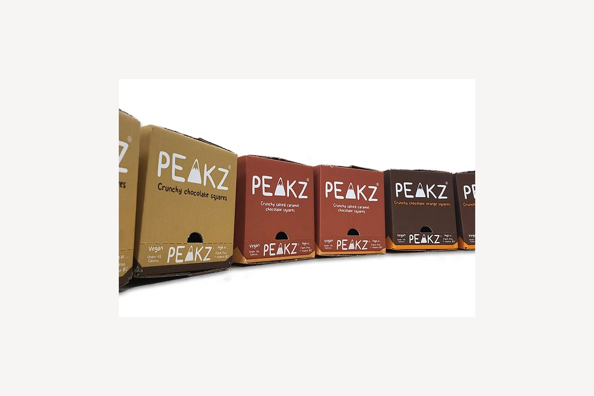 Peakz Snacks Packaging 