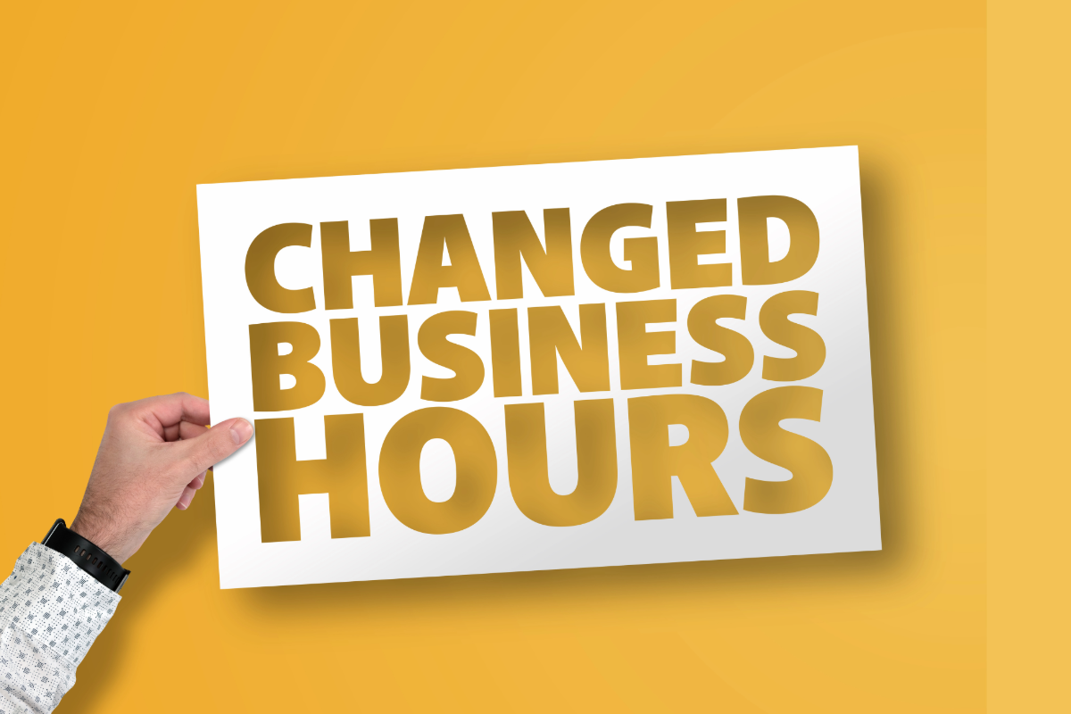 Changed Business Hours 1200x800