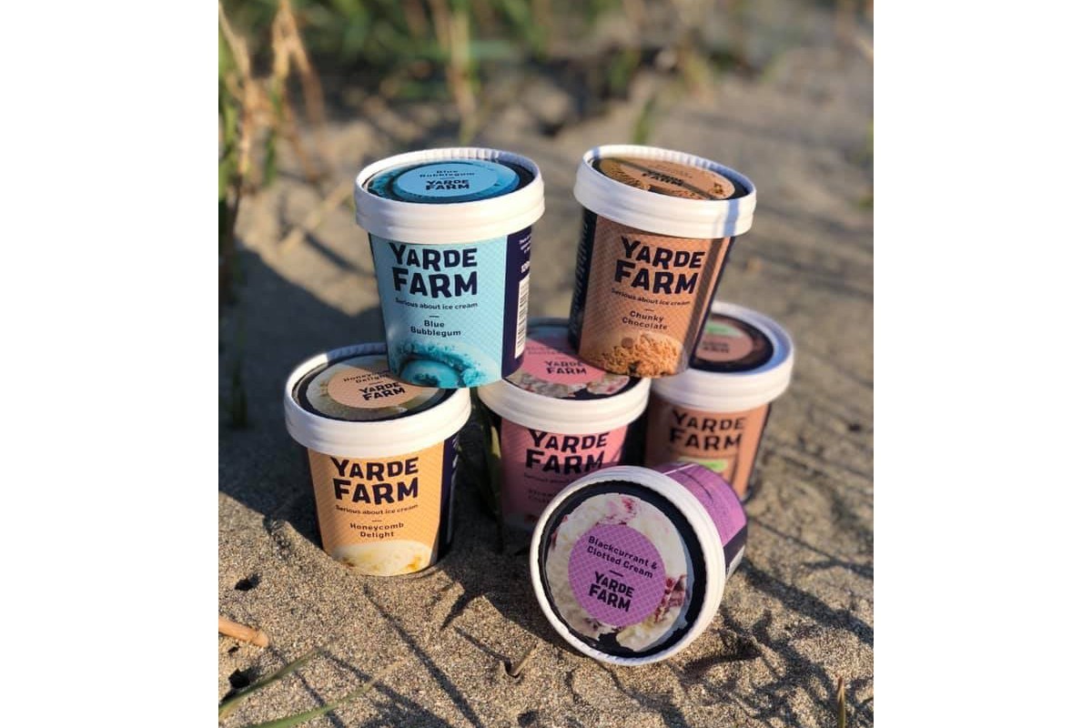 Yarde Farm ice cream transit packaging