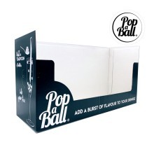 Retail Display Box For Prosecco Balls