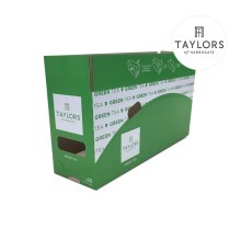 Retail Perforated Box For Taylors Green Tea