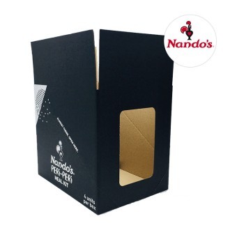 Branded Retail Packaging For Nandos Meal Kits
