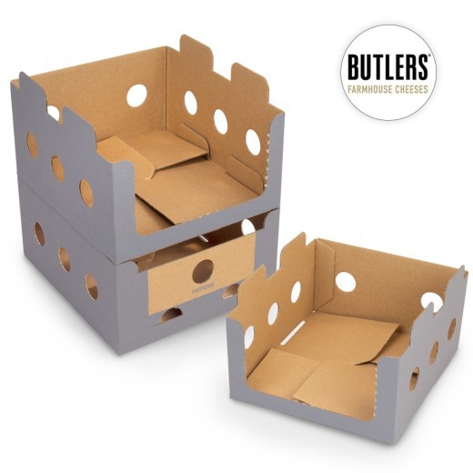 Butlers Cheese Shelf Ready Packaging