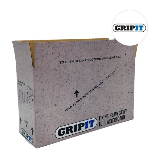 Retail Display Box For Gripit Adhesive