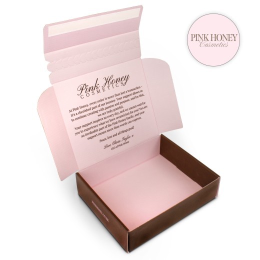 Pink Honey Self Seal Postal Boxes