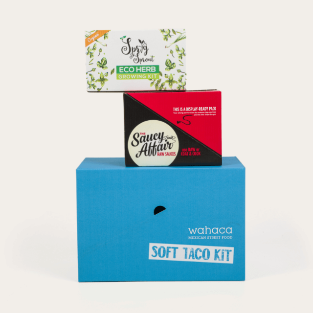 Stacked Boxes For Various Brands