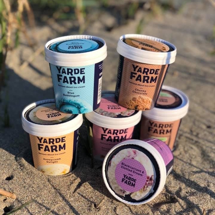 Yarde Farm Ice Cream Packaging