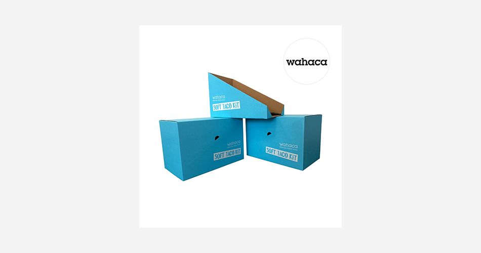 Retail Boxes For Taco Wraps For Wahaca