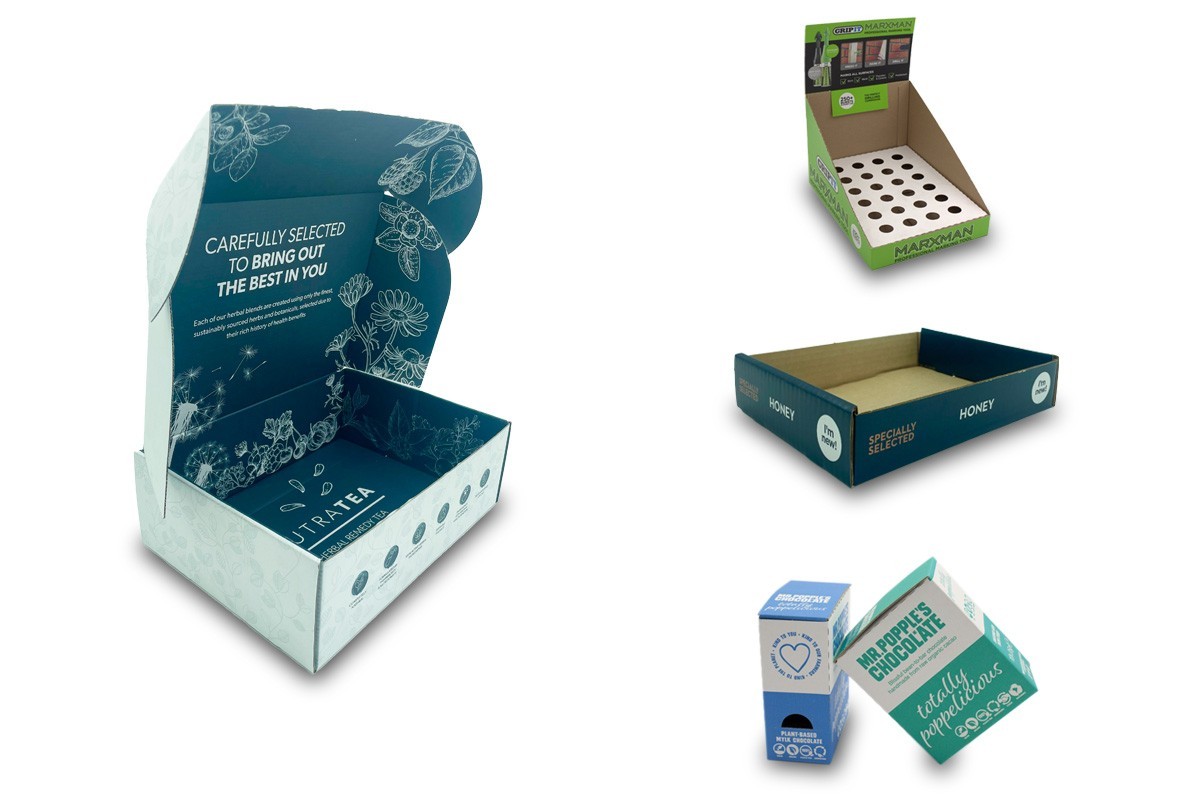 Cardboard counter displays