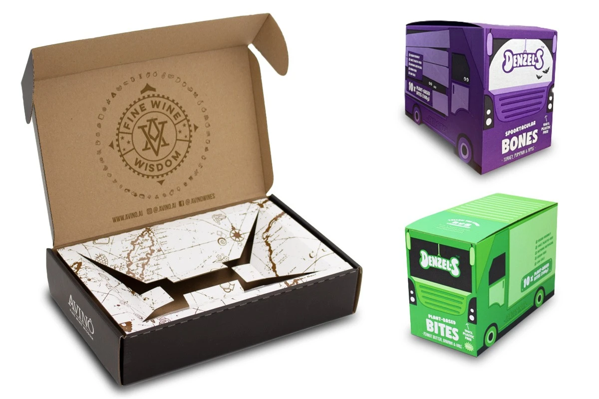 Packaging solutions assorted cardboard boxes